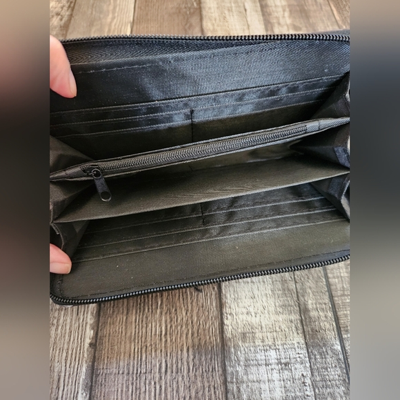 Nightmare Before Christmas Jack and Sally Horror Tim Burton Zippered Wallet - Picture 5 of 9